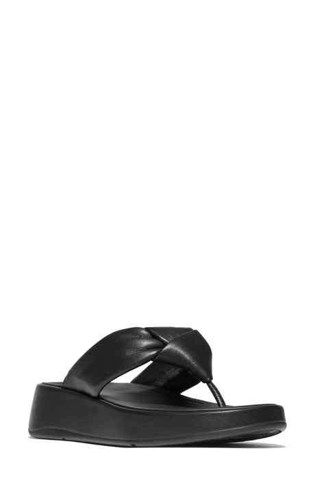 FitFlop F-Mode Knot Platform Wedge Flip Flop