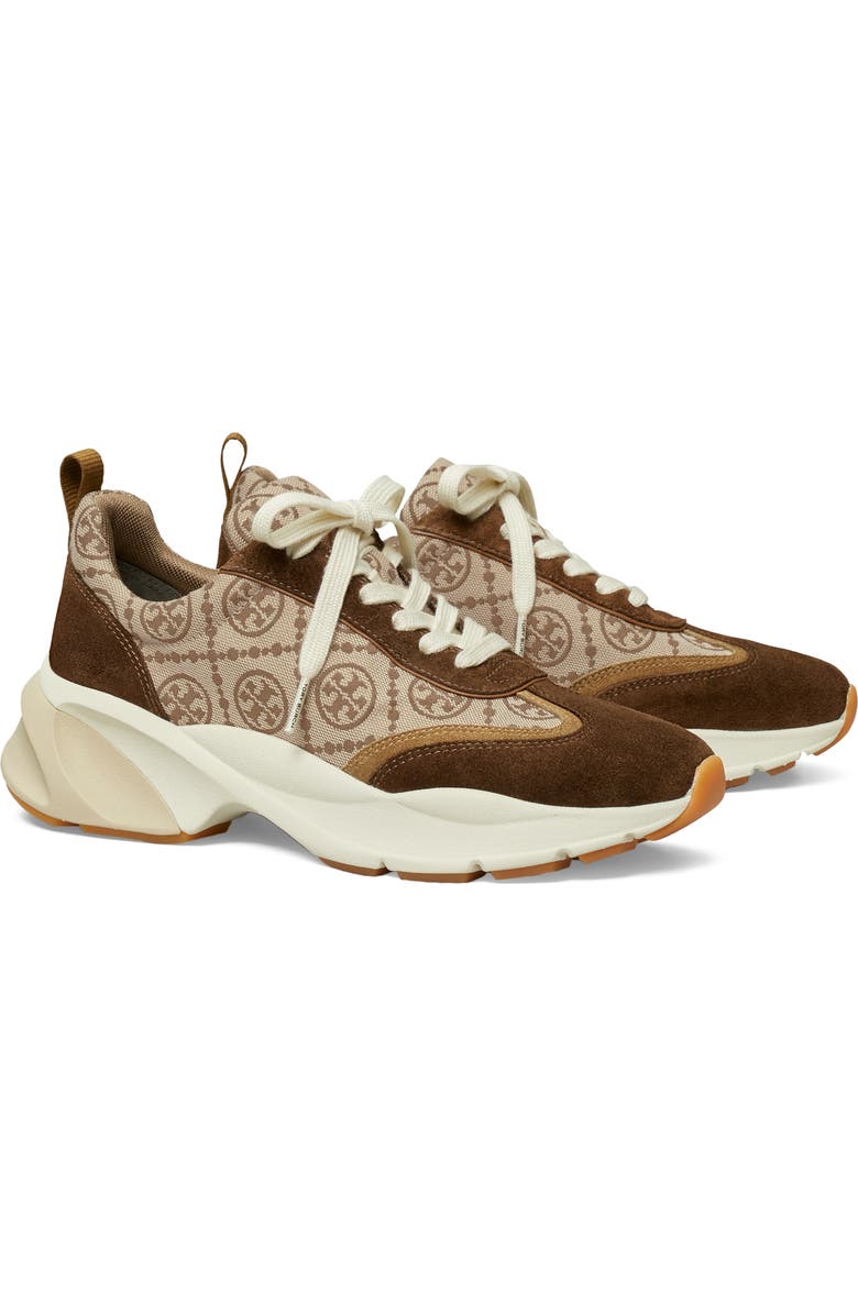 Tory Burch T Monogram Good Luck Trainer Sneaker, Main, color,