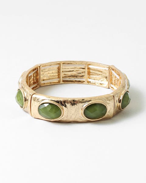 Garden Glow Stretch Chunky Bracelet