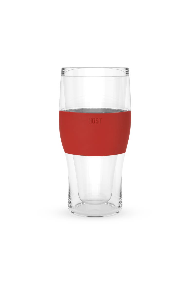 Beer FREEZE Cooling Cup Set of 2, Main, color, Crimson Red