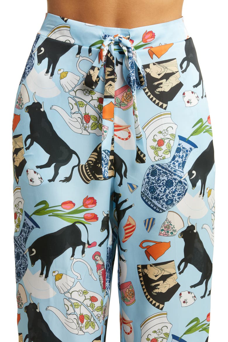 Bull In a China Shop Pajamas, Alternate, color, PORCELAIN BLUE