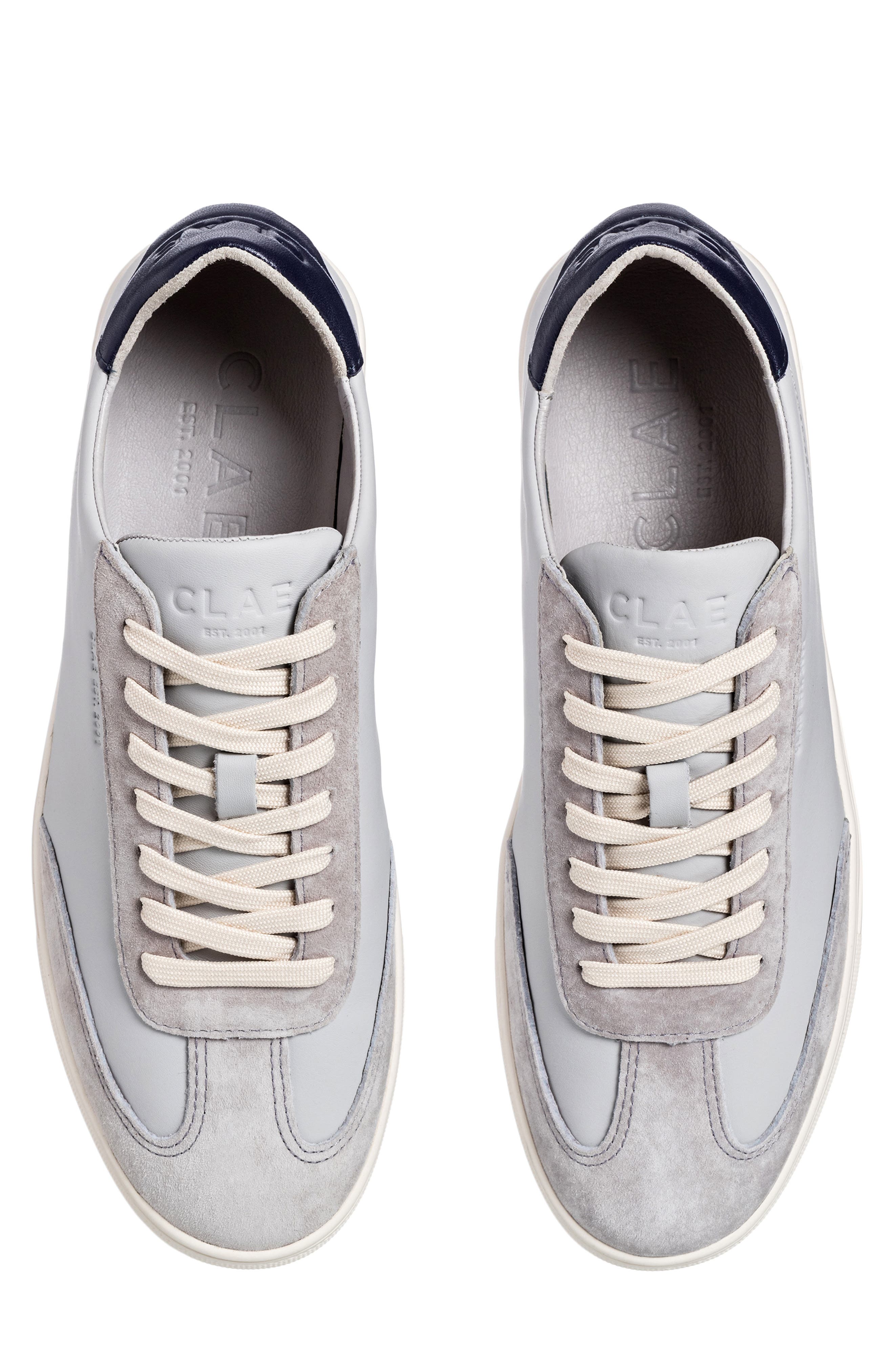 Deane Sneaker, Alternate, color, QUIET GRAY NAVY
