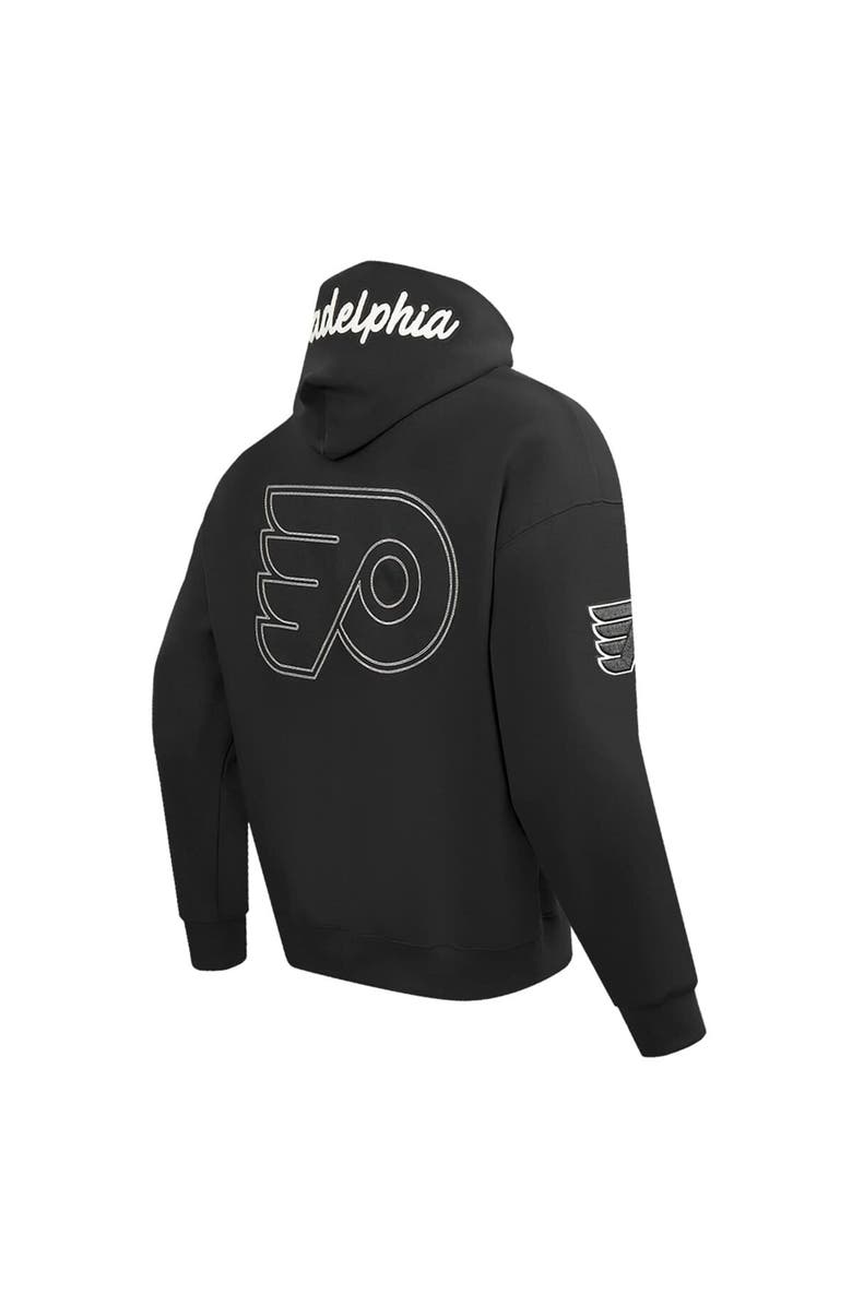 PRO STANDARD Men's Pro Standard  Black Philadelphia Flyers Paint the City Pullover Hoodie, Alternate, color, 