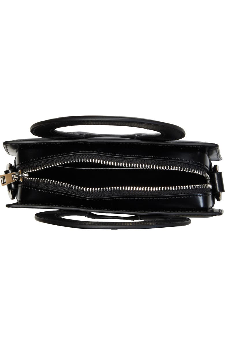 Luar Mini Ana Leather Top Handle Bag, Alternate, color, Black