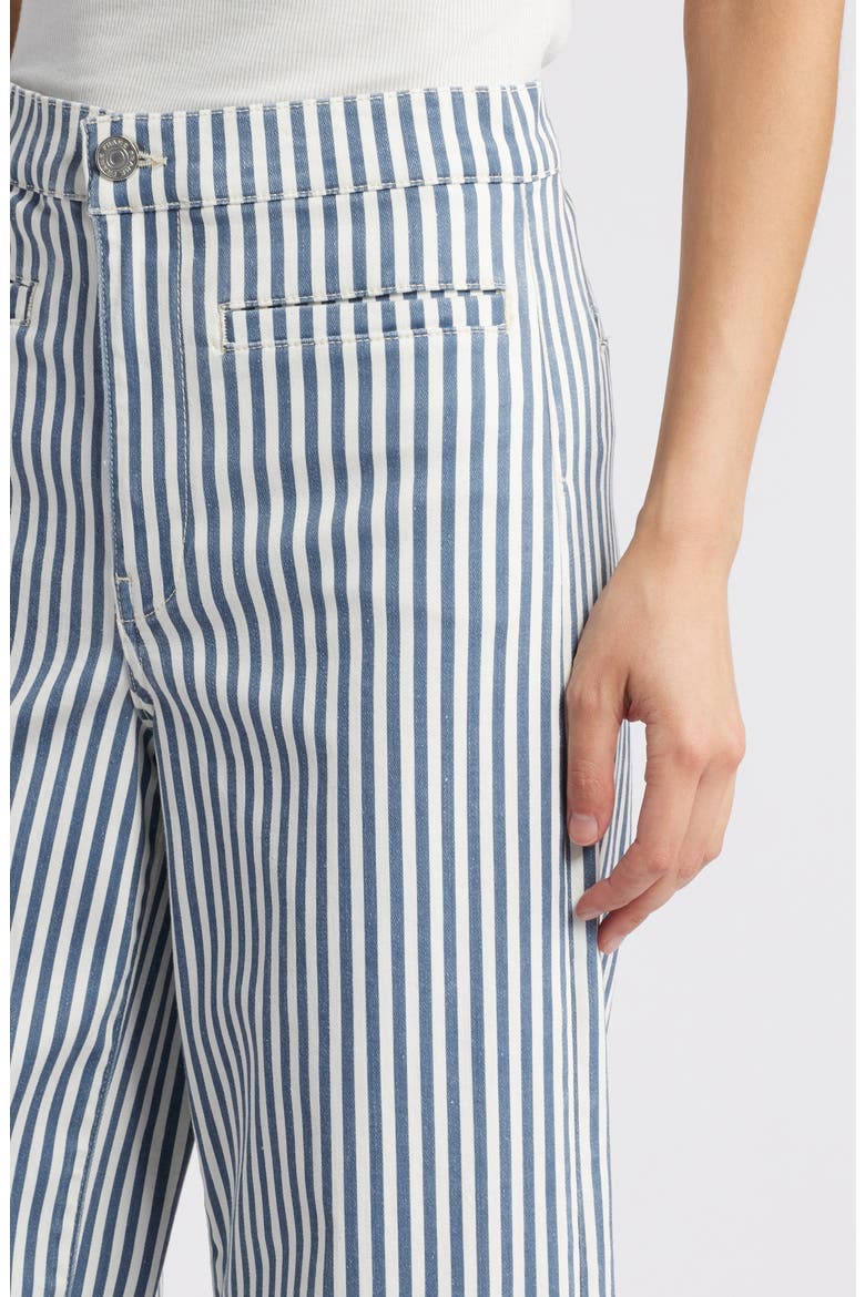 Tailored Wide Leg Pants, Alternate, color, SEAPORT STRIPE