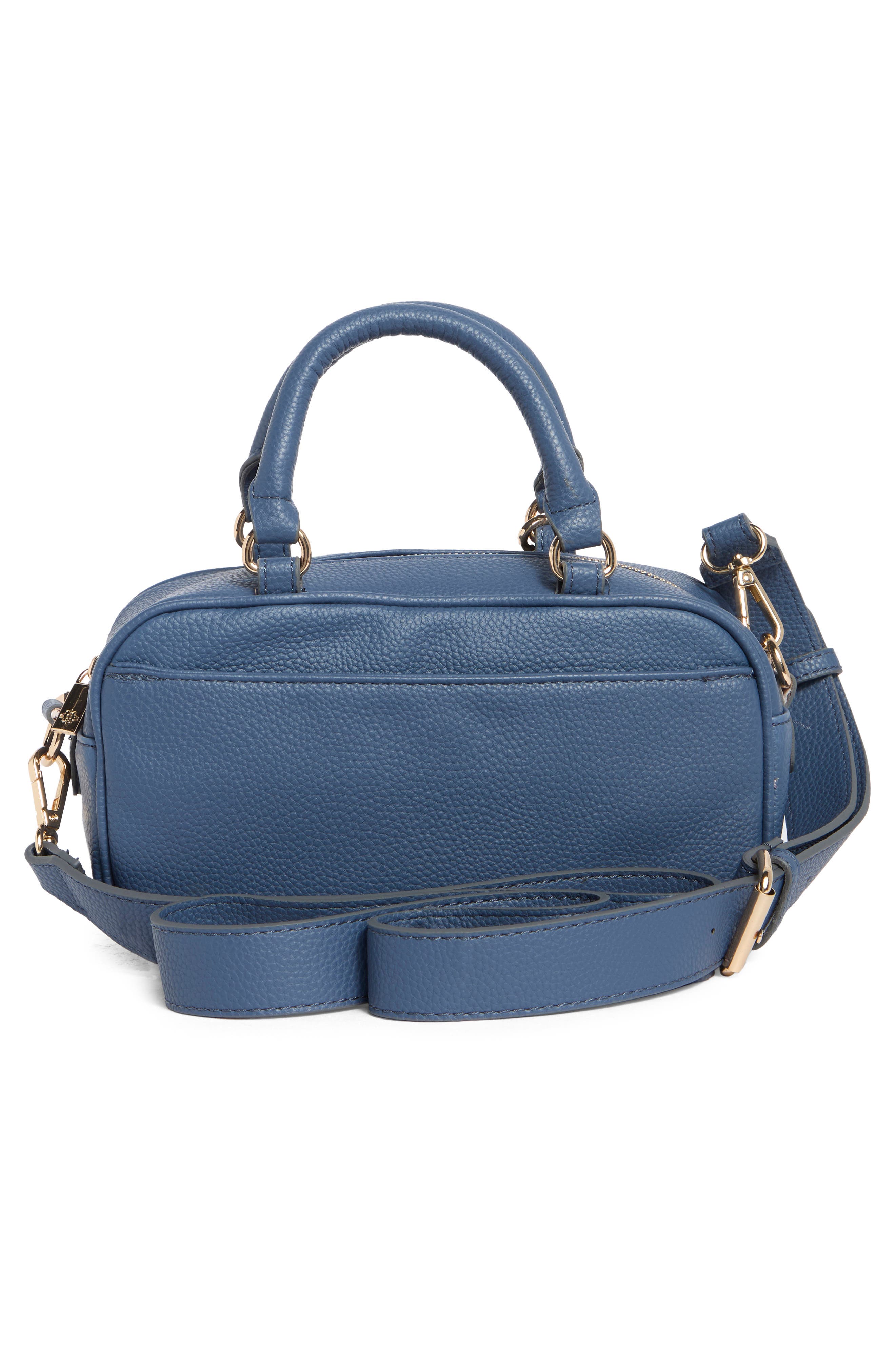 Ellah Mini Convertible Satchel Bag, Alternate, color, VINTAGE INDIGO