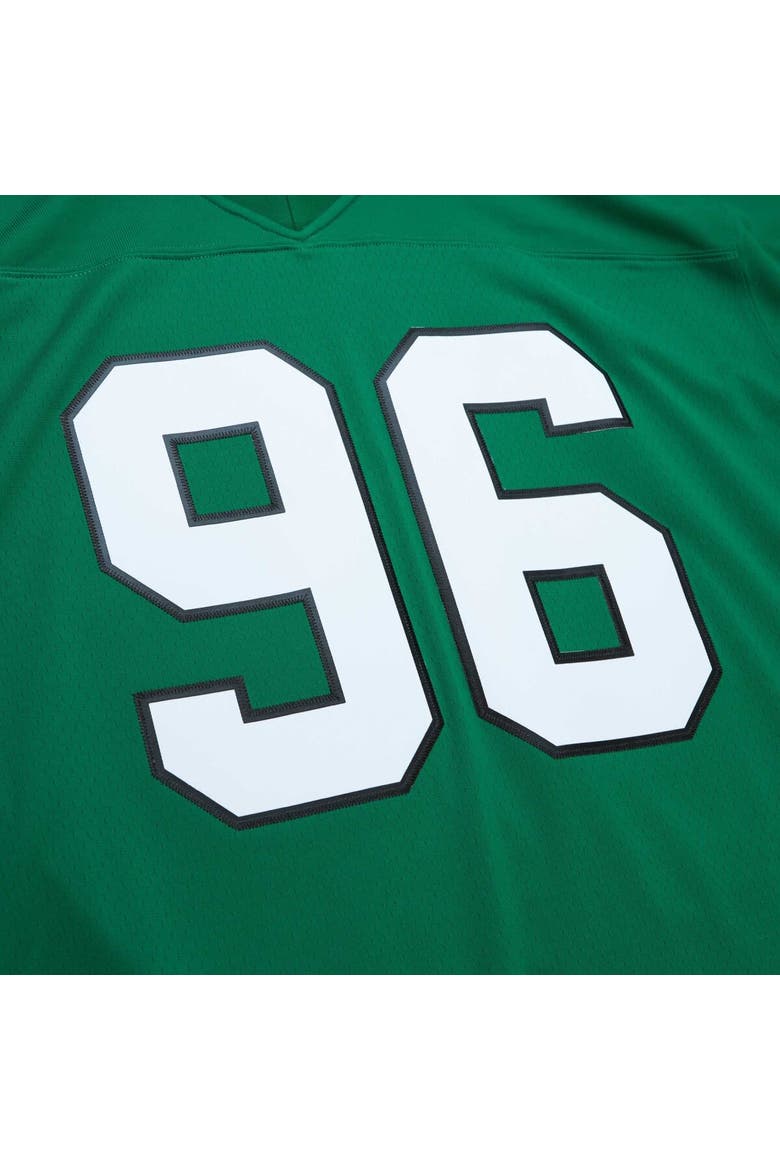 Men's Mitchell & Ness Clyde Simmons Kelly Green Philadelphia Eagles Legacy Replica Jersey, Alternate, color, Kelly Green