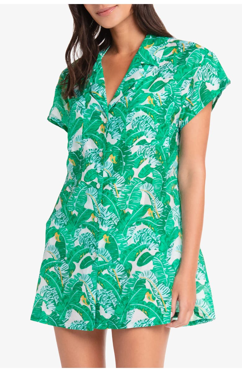 HELEN JON Alex Shirt, Alternate, color, Banana Leaf
