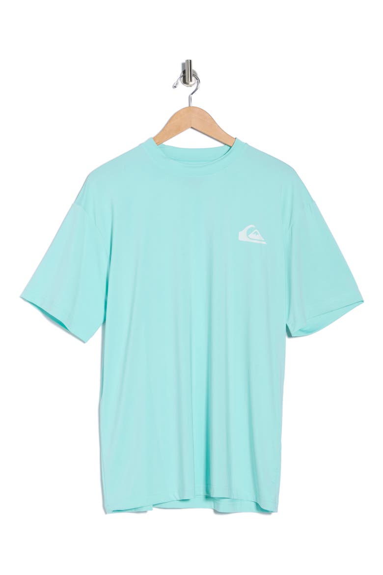 Everyday Surf Short Sleeve Rashguard, Alternate, color, ISLAND WATERS