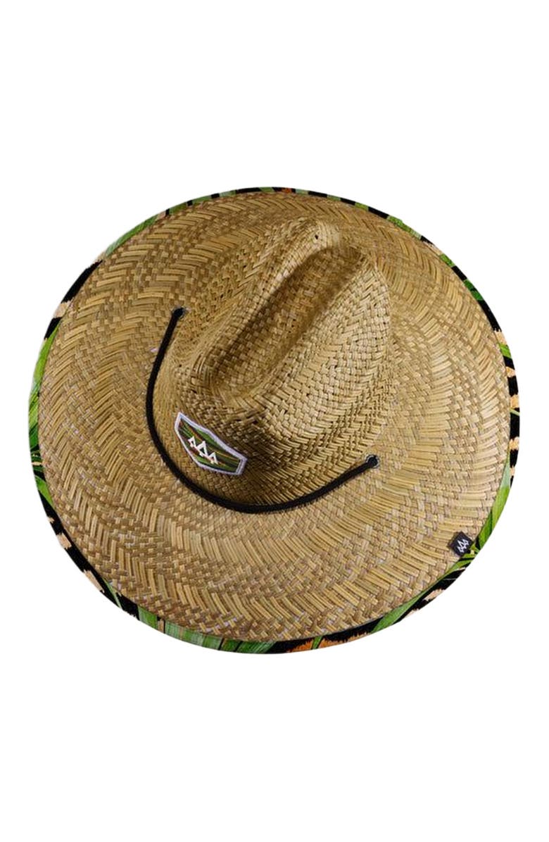 Hemlock Java Straw Lifeguard Hat, Alternate, color, 