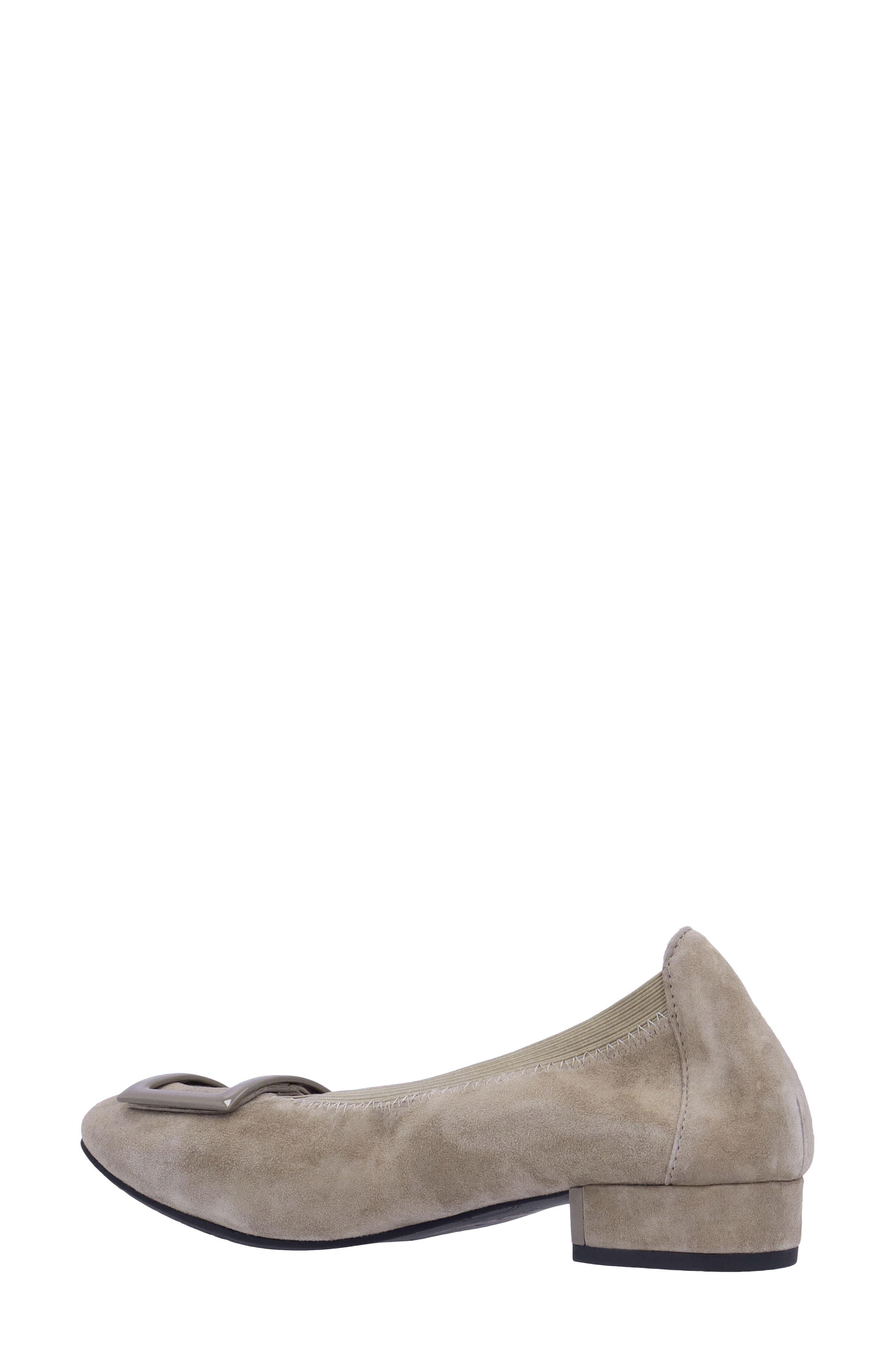 Floella Buckle Pump, Alternate, color, DARK TAUPE