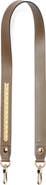 Longchamp Metallic Embroidered Leather Shoulder Strap