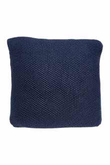 PARKLAND COLLECTION Manni Transitional Pillow - 18" x 18" - Blue