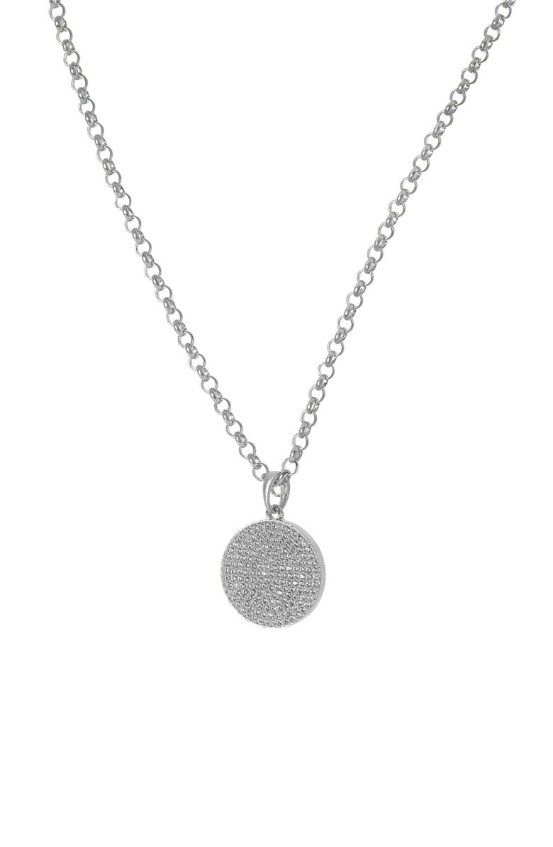 Dean Davidson Mirabeaux Pavé Long Pendant Necklace, Alternate, color, White Cz Silver
