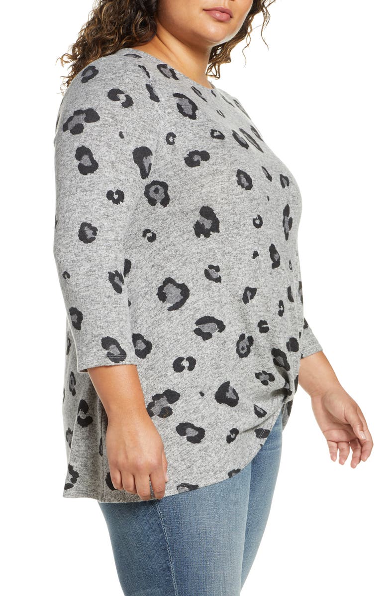 GIBSONLOOK Gibson Twist Front Cozy Pullover, Alternate, color, 