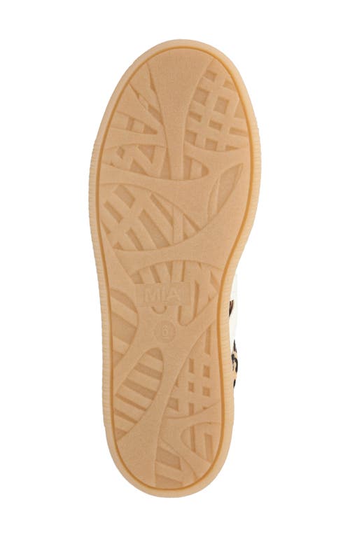 Mia Archie Leopard Sneaker In Animal Print