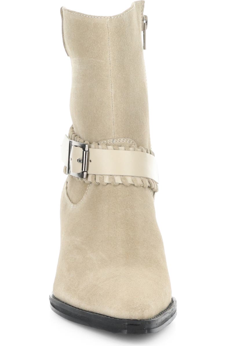 Bos. & Co. Tartan Bootie, Alternate, color, Beige Suede