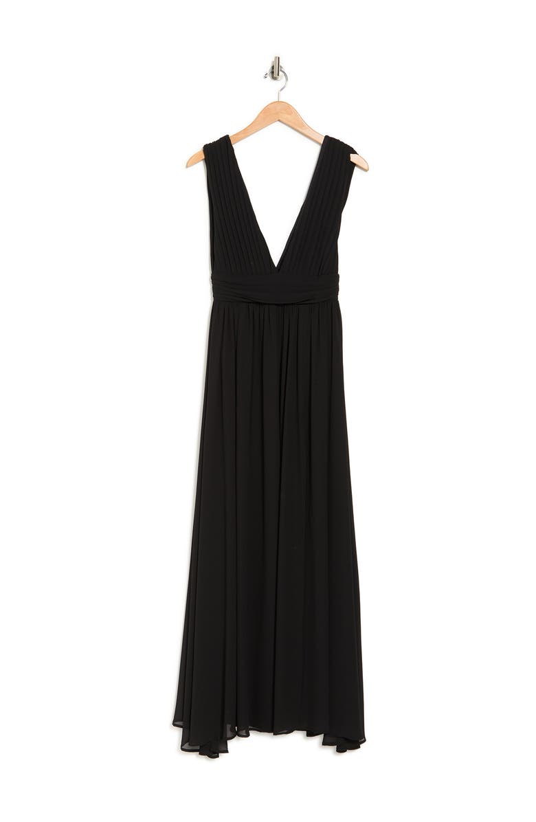 Athen Plunging V-Neck Maxi Dress