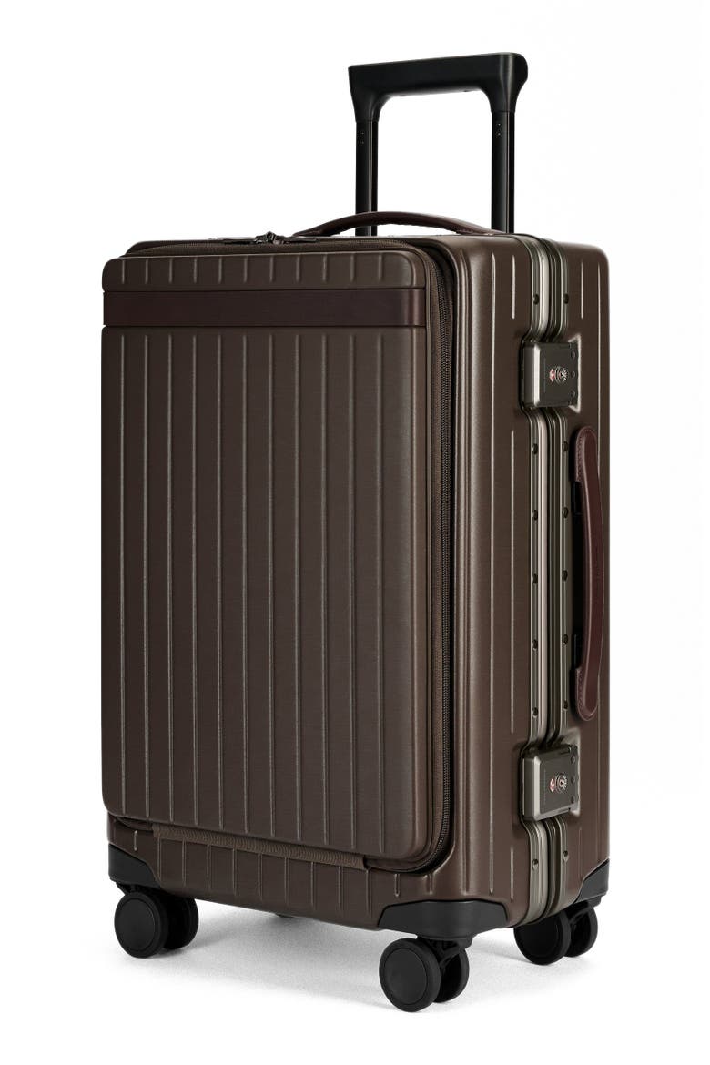 The Carry-on X, Alternate, color, Dark Olive / Chocolate