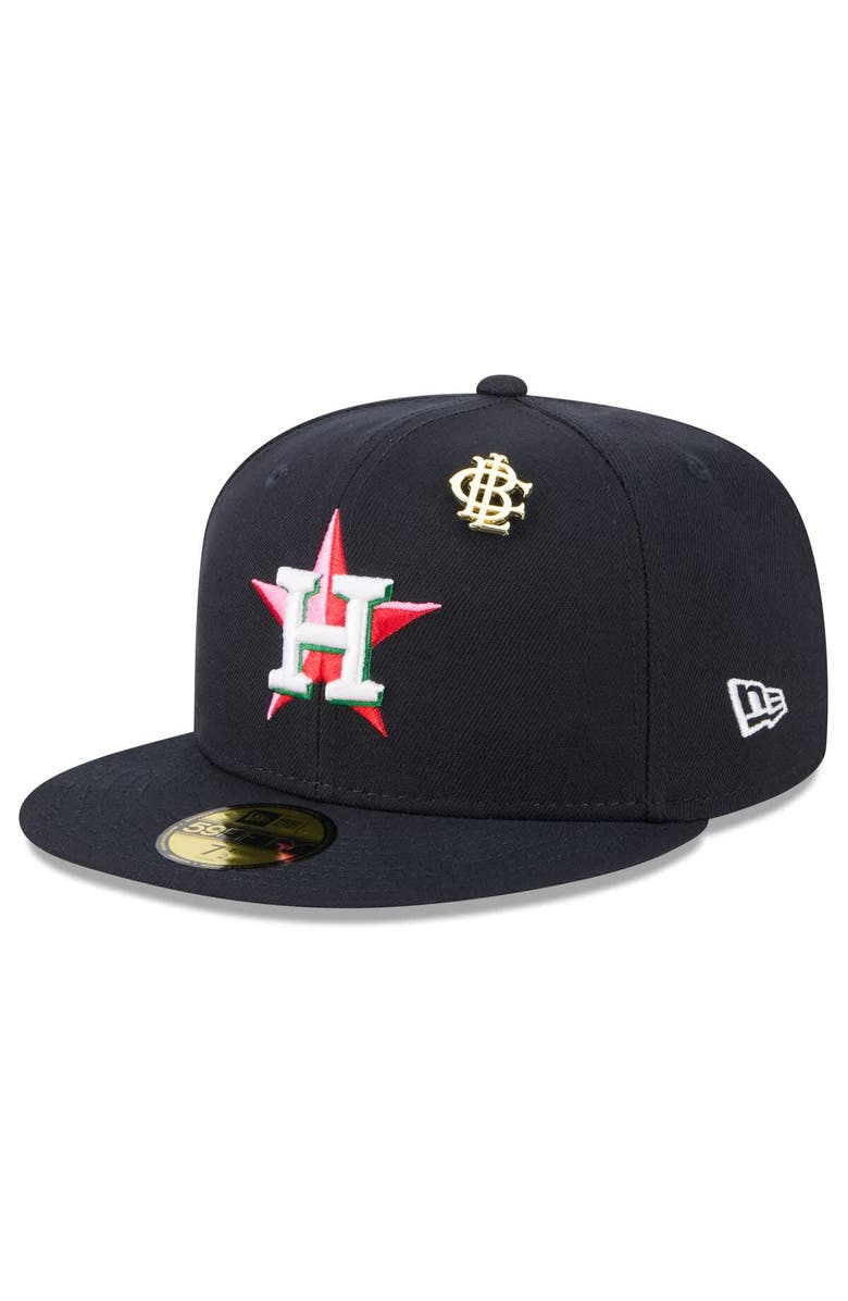 New Era Men's New Era Navy Houston Astros 2025 Big League Chew 59FIFTY Fitted Hat, Alternate, color,