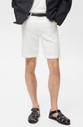 MANGO Denim Bermuda Shorts