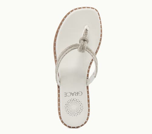 Shop Grace Footwear Maldives Sandal In Clear