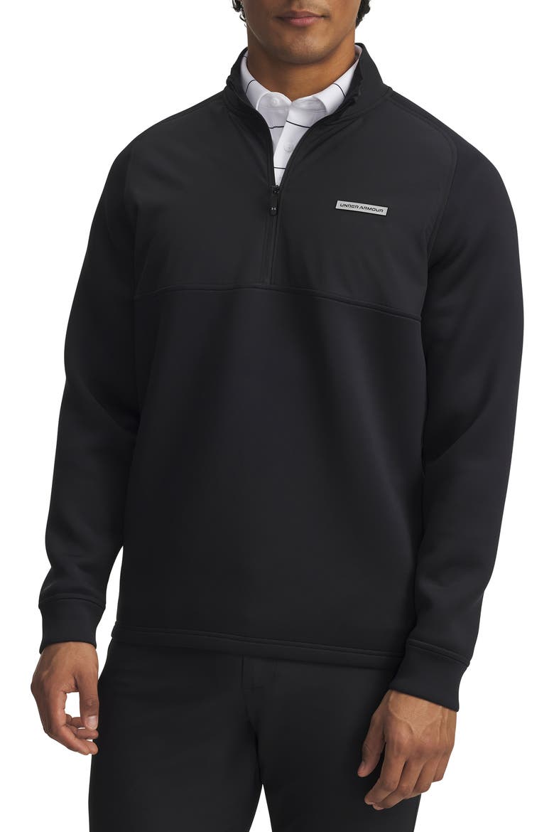 Drive Pro Hybrid Half Zip Pullover, Main, color, 010 BLACK