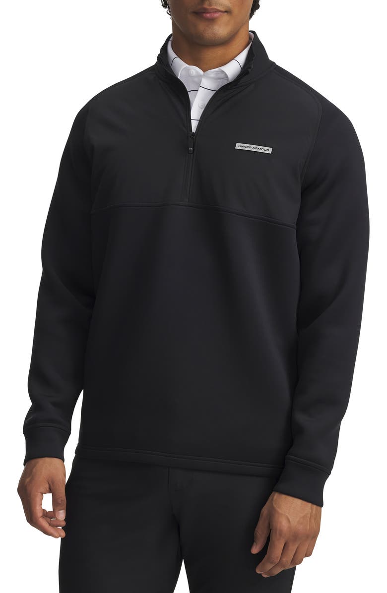 Under Armour Drive Pro Hybrid Half Zip Pullover, Main, color, 010 Black