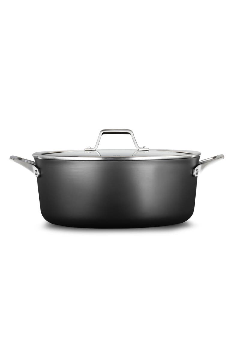 CALPHALON Premier<sup>™</sup> Hard-Anodized Nonstick 8.5-Quart Dutch Oven with Lid, Alternate, color, Black
