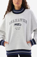 Off Season Philadelphia Eagles Mock Neck Graphic Sweatshirt