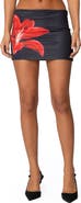 EDIKTED Tiger Blossom Miniskirt