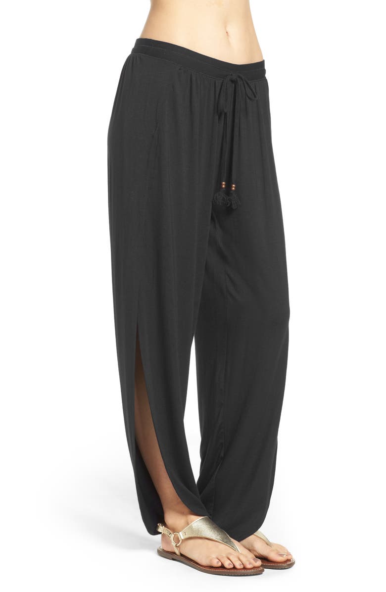 Robin Piccone Side Split Cover-Up Pants, Alternate, color, 