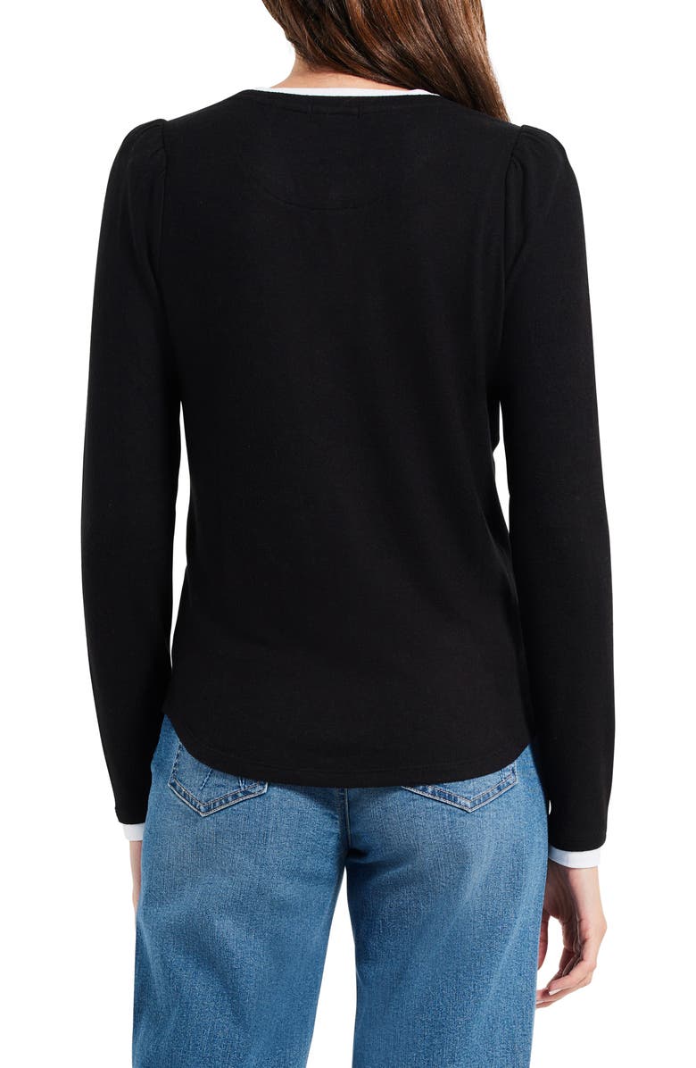 NZT by NIC+ZOE Sweet Dreams Faux Double Layer Top, Alternate, color, 