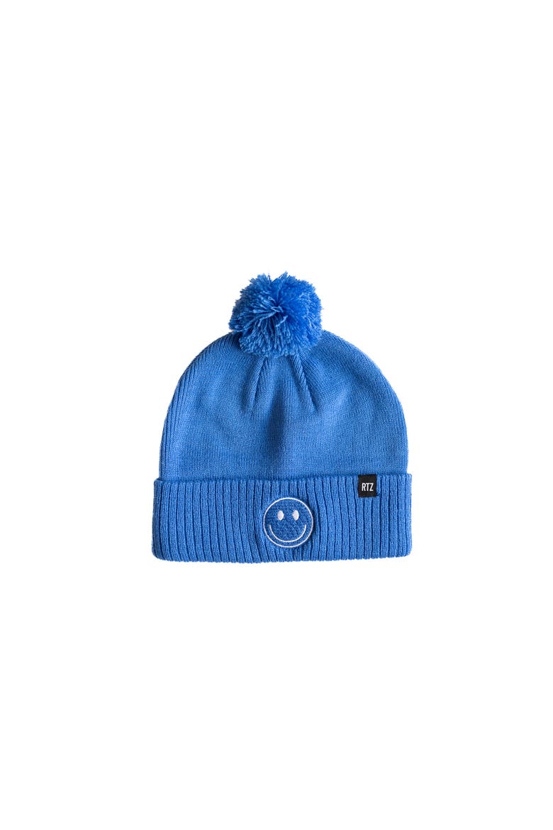 Smiley Pom Pom, Main, color, Cobalt