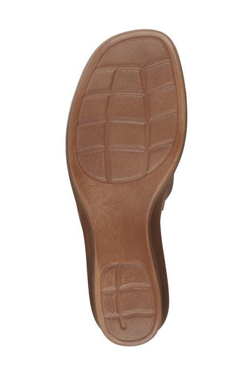 Gc Shoes Francis Wedge Sandal In Gold