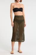 NORDSTROM RACK Crochet Cover-Up Skirt