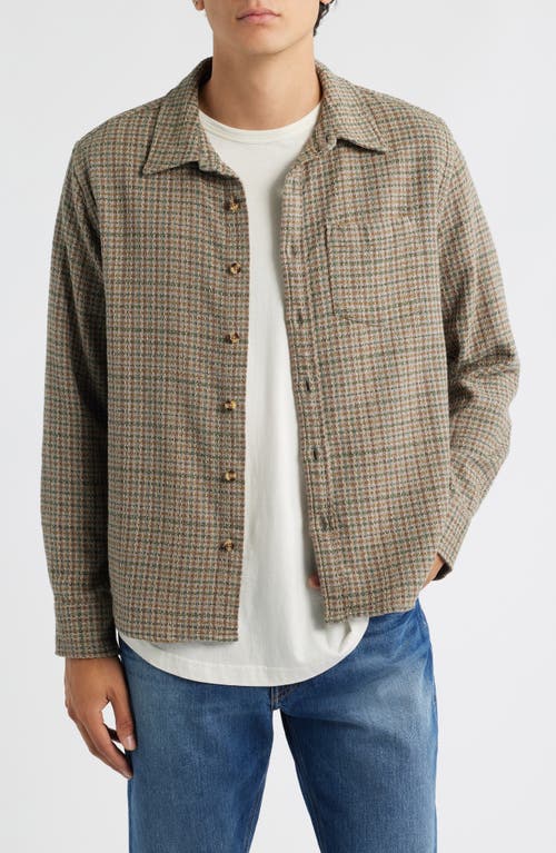 Corridor Moonrock Cotton Button-Up Shirt in Taupe  product