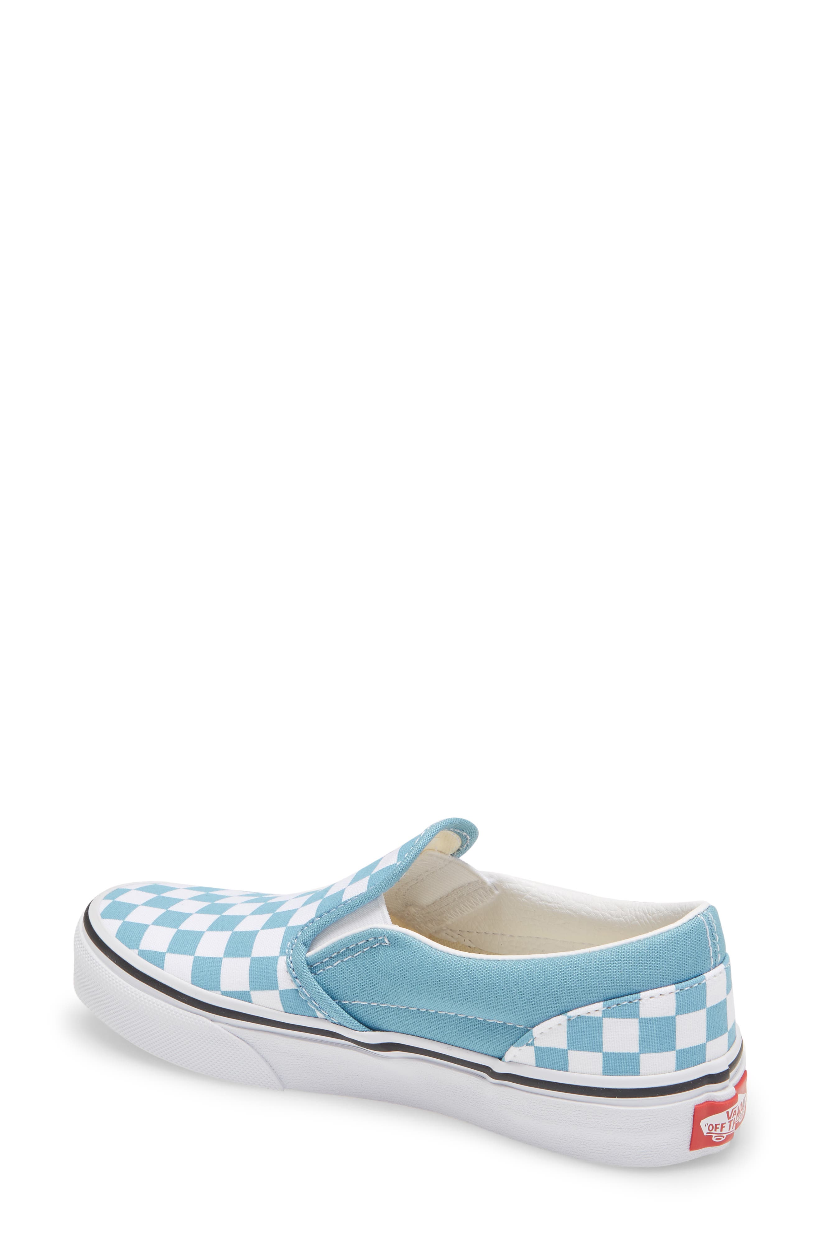 Classic Slip-On Sneaker, Alternate, color, DELPHINIUM BLUE/ TRUE WHITE