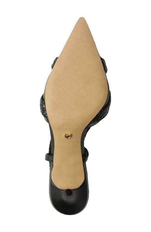 Arezzo Raven Slingback Pointed Toe Pump