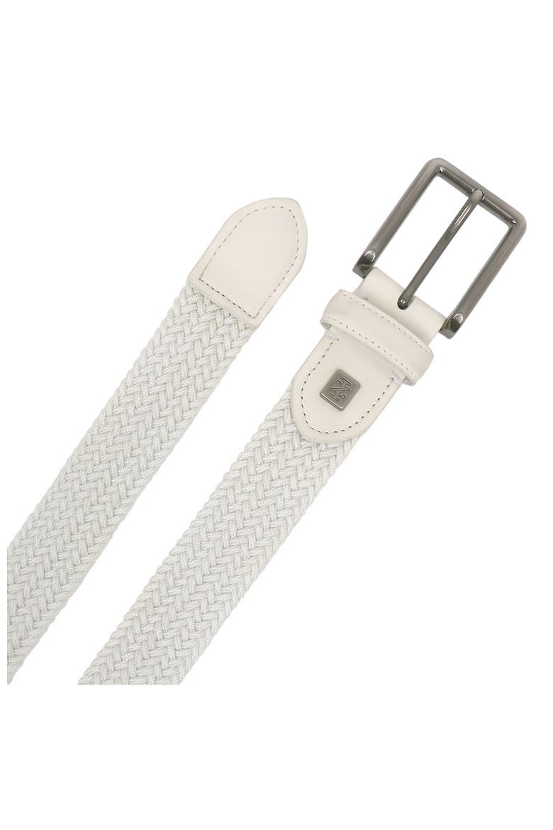 Golf Woven Stretch Belt, Alternate, color, White
