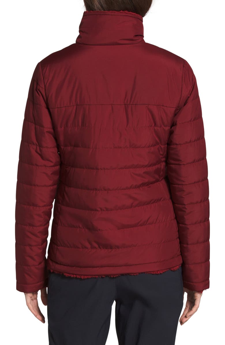 The North Face Mossbud Insulated Water Repellent Reversible Jacket, Alternate, color, 