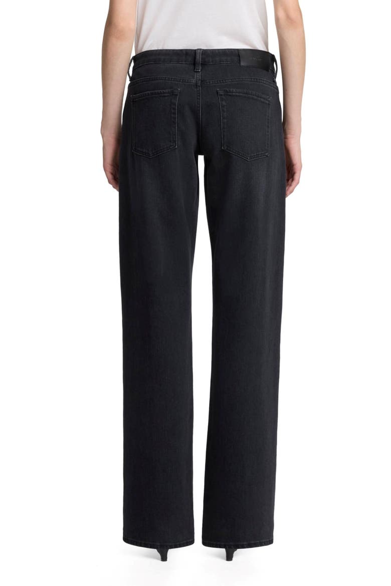 Low Rise Relaxed Straight Leg Jeans, Alternate, color, THUNDER STORM
