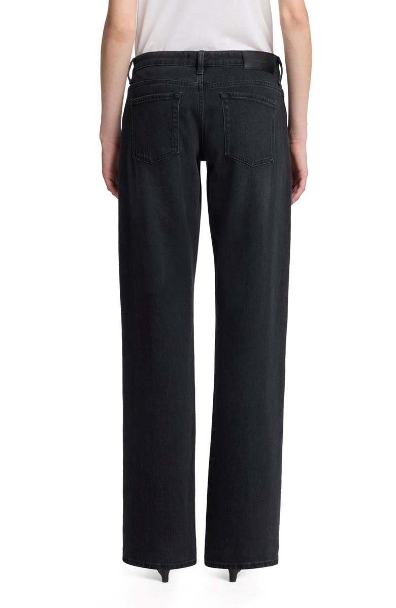 Seven Low Rise Relaxed Straight Leg Jeans, Alternate, color, Thunder Storm