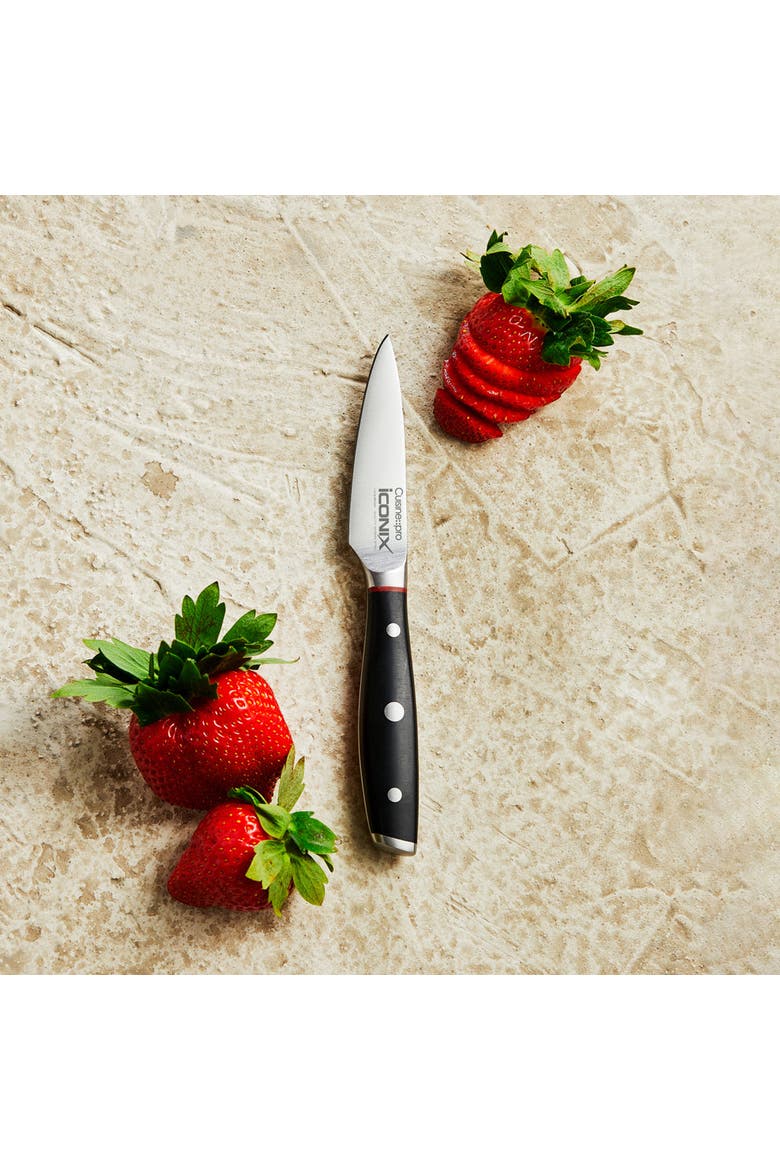 iconiX® 3.5" Paring Knife, Alternate, color, Black