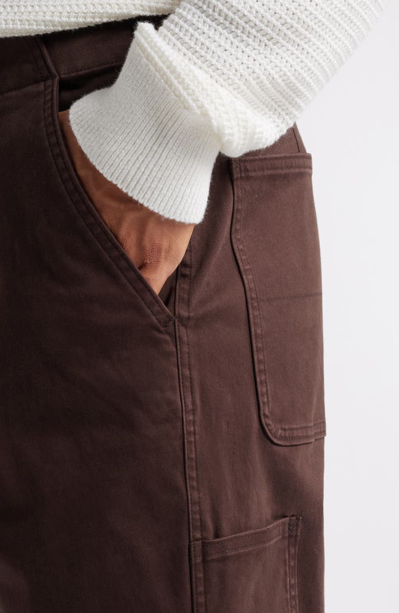 Vince Louie Garment Dye Straight Leg Utility Pants, Alternate, color, Oxblood