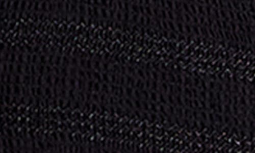 City Chic Alejandra Smocked Crop Top In Black