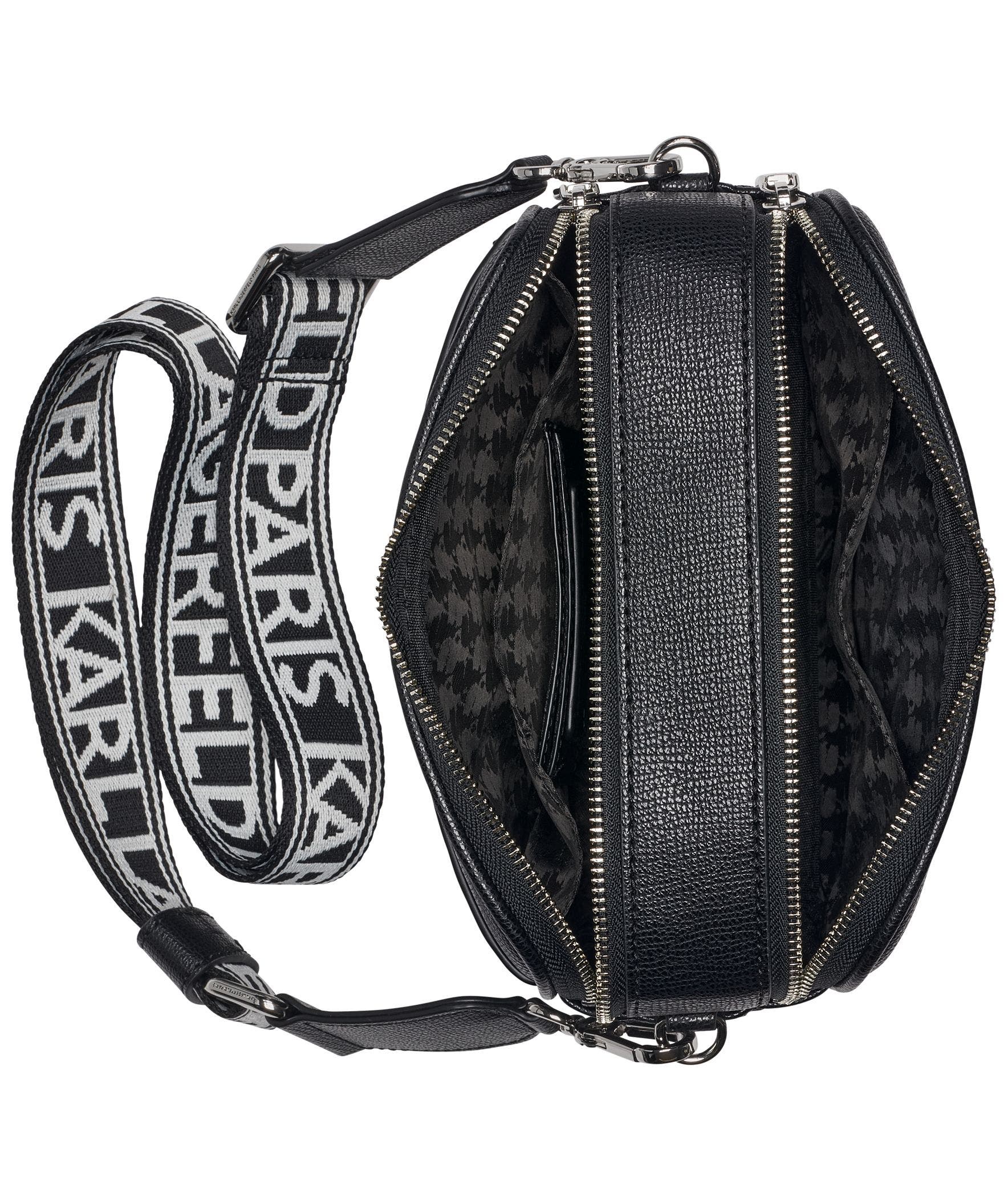 KARL LAGERFELD PARIS Maybelle Crossbody, Alternate, color, Black
