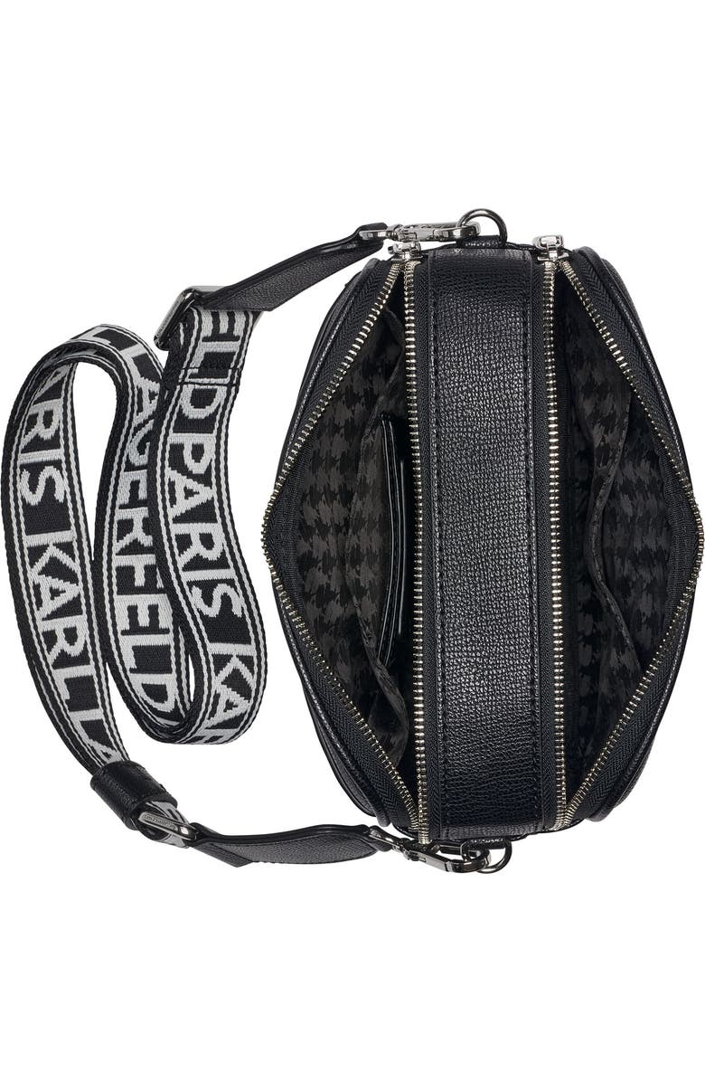 KARL LAGERFELD PARIS Maybelle Crossbody, Alternate, color, Black