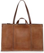 OLD TREND Sandstorm Leather Tote Bag