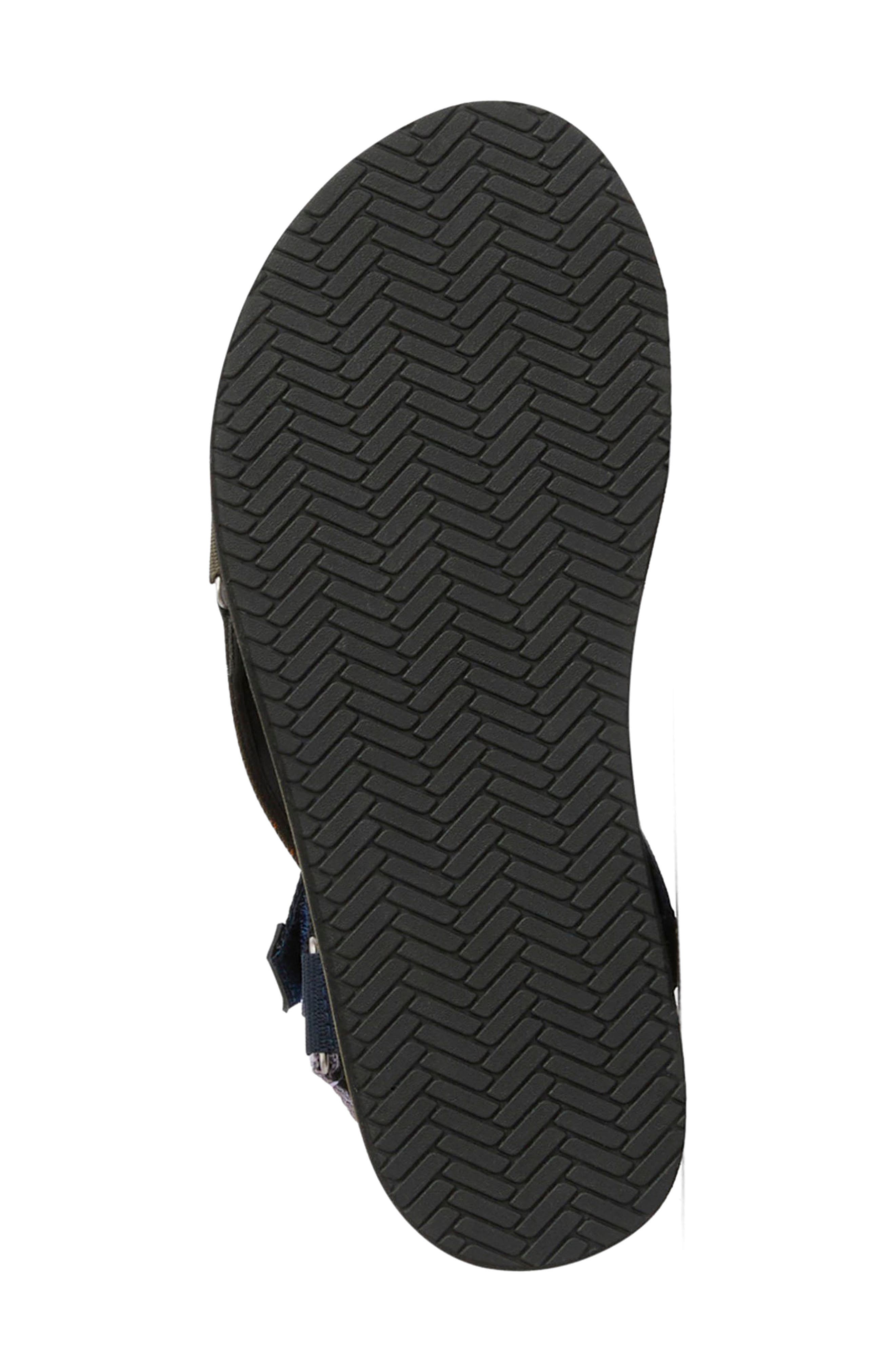 Mila Wedge Sandal, Alternate, color, OLIVE/ NAVY/ CLASSIC TARTAN